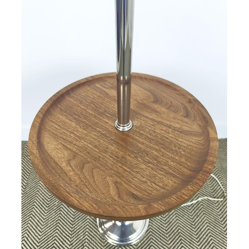 351 - LINLEY FLOOR LAMP, with tray, approx 106cm H x 40cm W.