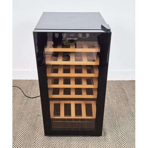 526 - DUNAVOX WINE FRIDGE, 43cm x 48cm x 85cm H.