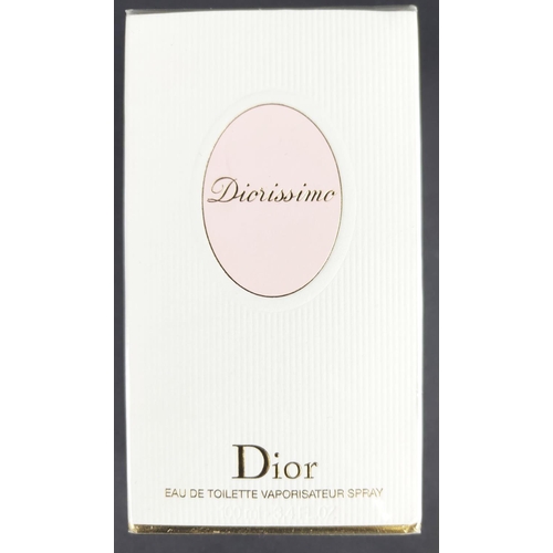 7 - DIOR 'DIORISSIMO' EAU DE TOILETTE, 100ml with vaporisateur spray and Chanel 'Coco Noir' body lotion ... 