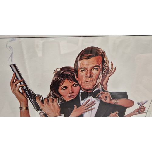 210A - MGM/UNITED ARTIST, 1983, 'Octopussy - James Bond', one sheet poster US, 103cmx  65cm, framed (Proven... 