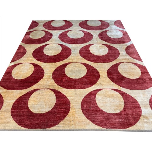 245A - CONTEMPORARY CARPET, 296cm x 259cm.