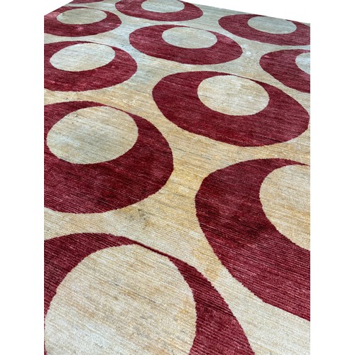 245A - CONTEMPORARY CARPET, 296cm x 259cm.