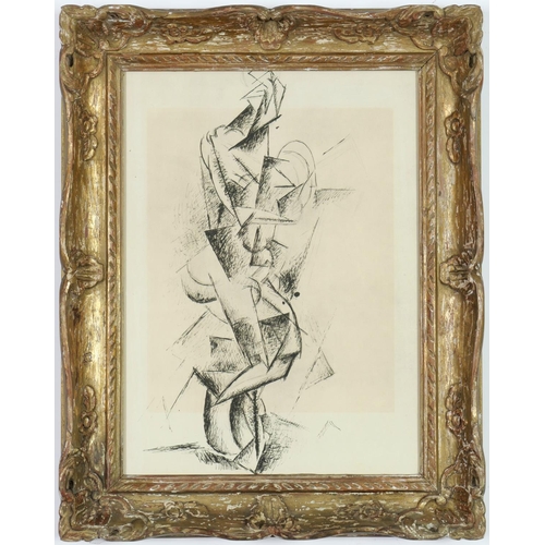 226 - PABLO PICASSO, rare cubist nude study 1962, small edition of 260, pochoir and lithograph, suite: Eve... 