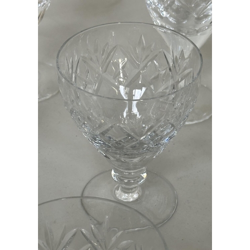 286 - DRINKING GLASSES, head crystal a large selection, 52 pieces approx. (Qty)