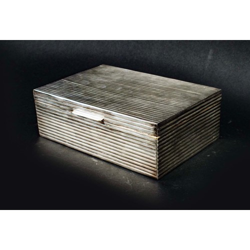 62 - RALPH LAUREN BOX, silver plated, 27cm x 18cm x 9cm H.