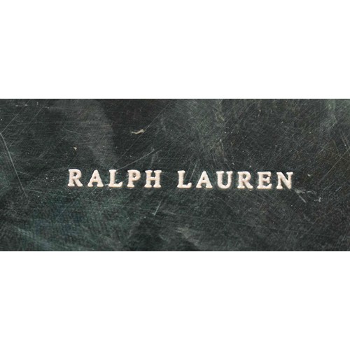 62 - RALPH LAUREN BOX, silver plated, 27cm x 18cm x 9cm H.