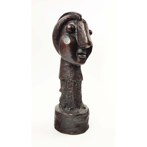 70 - PABLO PICASSO, Tete de femme, bronze, 41cm H. (Later casting after the original 1932 in the Stadel M... 