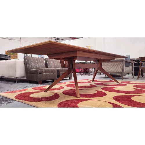 517 - CASE FURNITURE CROSS TABLE, by Matthew Hilton, 74cm H x 200cm L x 100cm W.