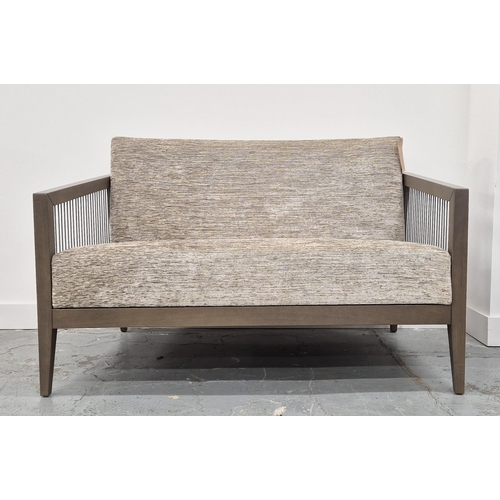 350 - BESPOKE SOFA LONDON BENCH, 130cm x 90cm x 85cm H.