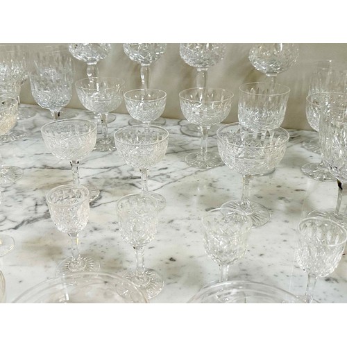 189 - GLASSWARE, a large collection, lead crystal cut glass together with 'Darlington' lead crystal tumble... 