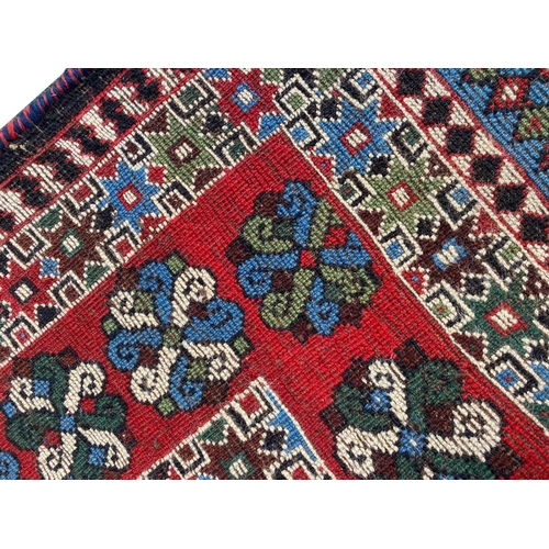 119 - ANTIQUE SOUTH WEST PERSIAN QASHQAI CARPET, 300cm x 201cm.