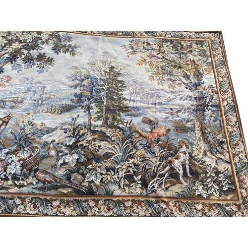 122 - FRENCH VERDURE DESIGN TAPESTRY, 220cm x 158cm.