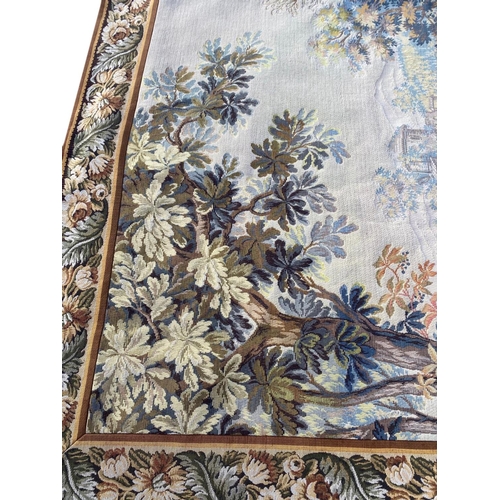 122 - FRENCH VERDURE DESIGN TAPESTRY, 220cm x 158cm.