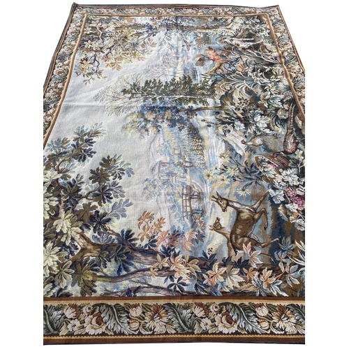 122 - FRENCH VERDURE DESIGN TAPESTRY, 220cm x 158cm.