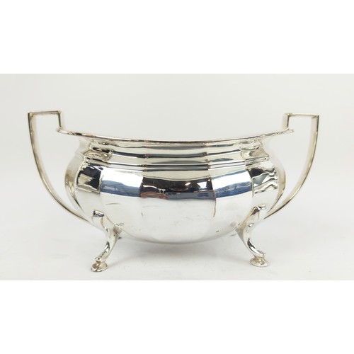 39 - A LARGE QUANTITY OF ASSORTED SILVER PLATED WARES, including trays, candlesticks, tea sets, decanter ... 