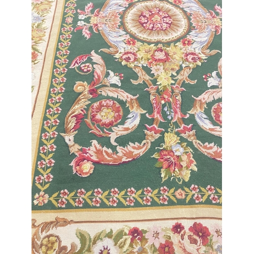 67 - FINE SAVONNERIE EMPIRE DESIGN CARPET, 270cm x 170cm.