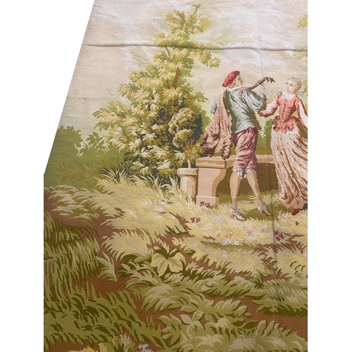 80 - FRENCH CLASSICAL TAPESTRY, 220cm x 130cm.