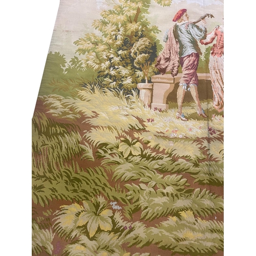 80 - FRENCH CLASSICAL TAPESTRY, 220cm x 130cm.