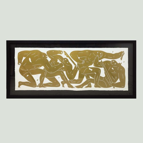 18 - CLEON PETERSON (American b.1973), The Return', silkscreen print, signed and numbered 56/125, 40cm x ... 