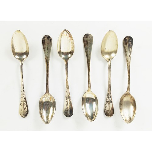 13 - FLATWARE, Austrian Hungarian, 1872, .800 silver, twelve and six place setting various makers marks a... 