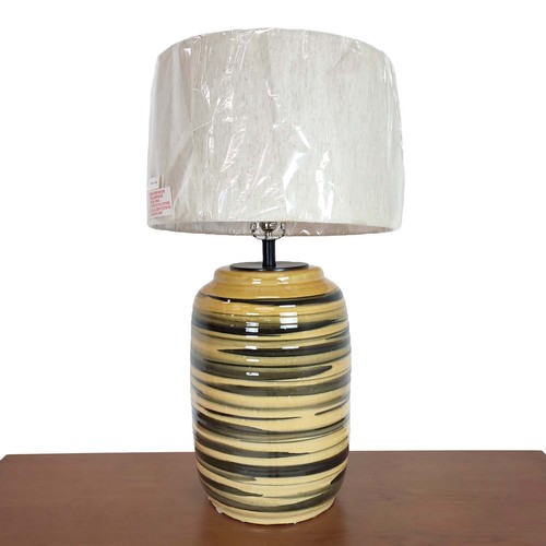 456 - CURREY & COMPANY TABLE LAMP, with shade, 84cm H approx.