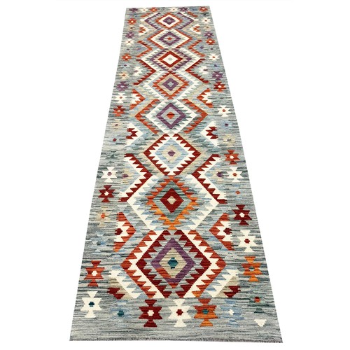 81 - FINE ANATOLIAN KILIM RUNNER, 300cm x 90cm.