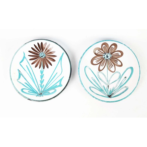 25A - ROBERT PICAULT (1919-2000) France, 'Flower' tableware, various, each monogrammed verso. (7)