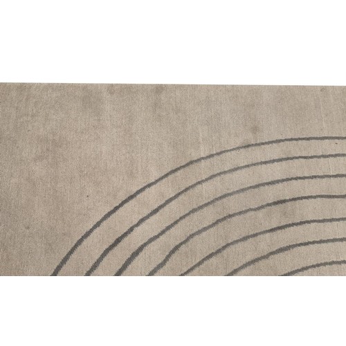 186A - TESSA KENNEDY CONTEMPORARY CARPET, 385cm x 342cm, Art Deco design.