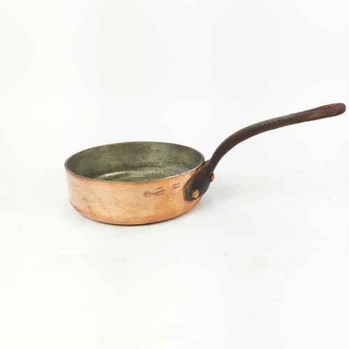 10 - BATTERIE DE CUSINE, a set of six and a set of five along with a small frying pan. (12)