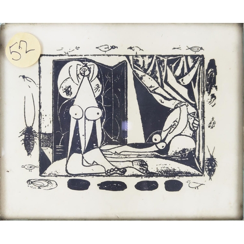 170 - PABLO PICASSO (1881-1973) Le Cirque, Corrida and Les Deux Femmes Nues', lithographs, circa 1945, lar... 