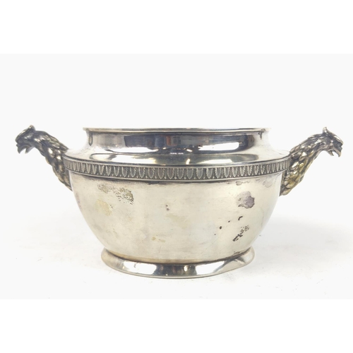 18 - AUSTRIAN .800 SILVER SERVICE, late 19th century Vienna, comprising a large teapot, coffee pot, water... 