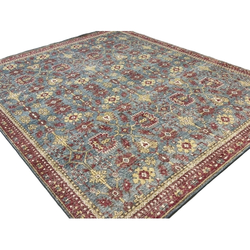 181 - FINE INDIAN AGRA CARPET, 300cm x 249cm.