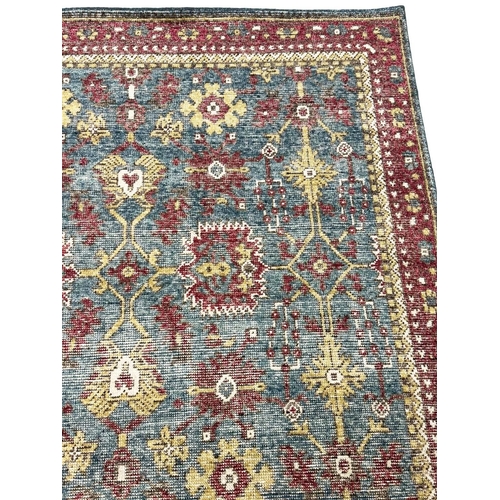 181 - FINE INDIAN AGRA CARPET, 300cm x 249cm.