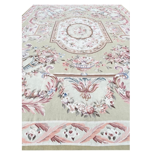 184 - FINE AUBUSSON EMPIRE DESIGN CARPET, 510cm x 360cm.