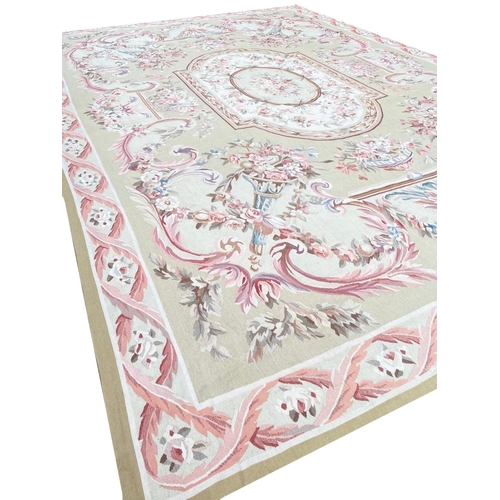 184 - FINE AUBUSSON EMPIRE DESIGN CARPET, 510cm x 360cm.