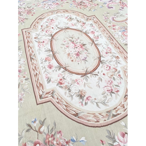 184 - FINE AUBUSSON EMPIRE DESIGN CARPET, 510cm x 360cm.