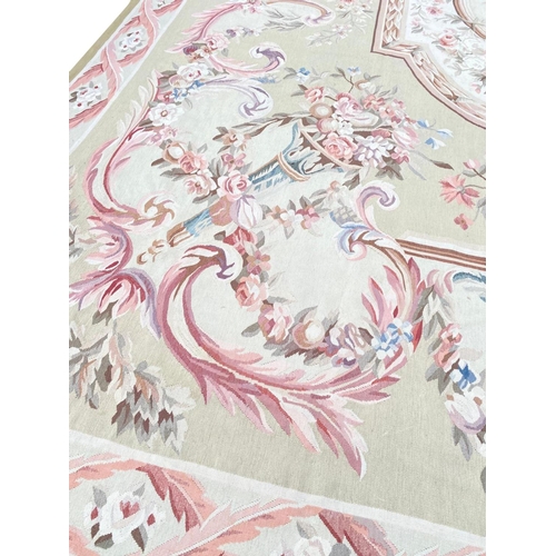 184 - FINE AUBUSSON EMPIRE DESIGN CARPET, 510cm x 360cm.