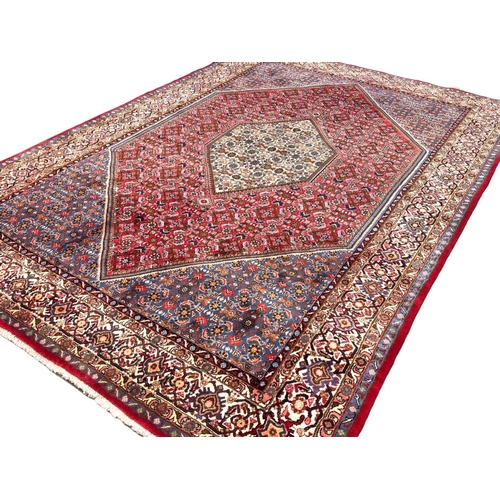 186 - PERSIAN BIJAR CARPET, 300cm x 210cm.