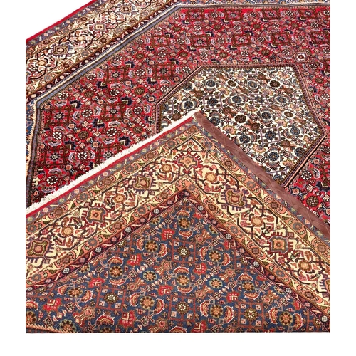 186 - PERSIAN BIJAR CARPET, 300cm x 210cm.