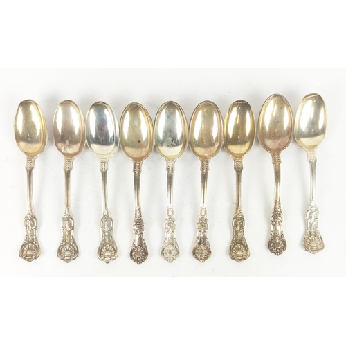 2 - TIFFANY AND CO SILVER FLATWARE, comprising a matched set of 7 Tiffany dinner knives, 6 Tiffany bread... 