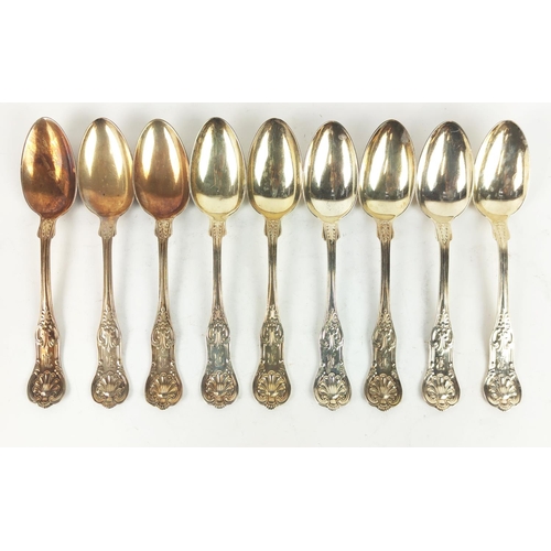 2 - TIFFANY AND CO SILVER FLATWARE, comprising a matched set of 7 Tiffany dinner knives, 6 Tiffany bread... 