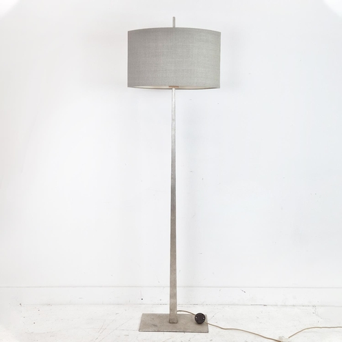 308 - PORTA ROMANA TAPERING HARRAL FLOOR LAMP, with shade, 188cm H.