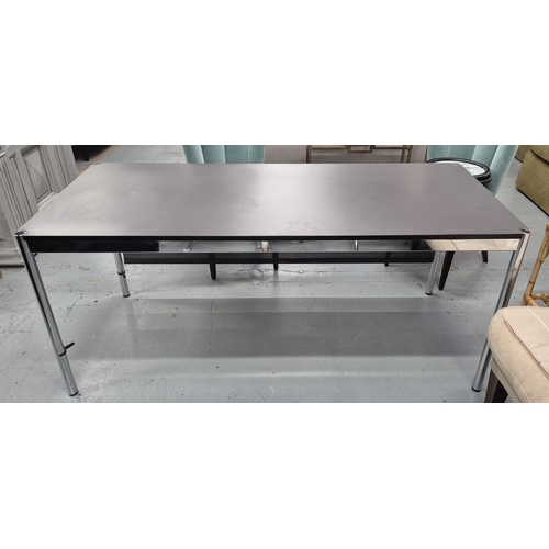 312 - USM HALLER TABLE, 175cm x 75cm x 74cm.