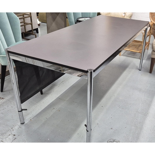 312 - USM HALLER TABLE, 175cm x 75cm x 74cm.