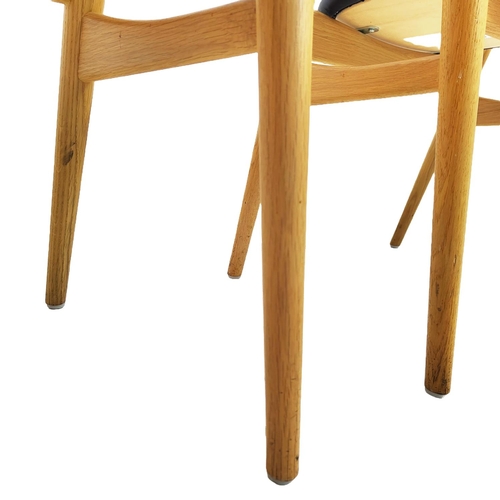 359 - GETAMA GE525 CHAIRS, a set of four, by Hans J Wegner, 71cm H approx. (4)