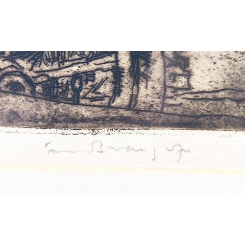 47 - SIR FRANK WILLIAM BRANGWYN RA RWS RBA (1867-1956), THE FARMER OF PORTEROQUE, etching, signed in penc... 