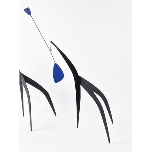 487 - MANNER OF ALEXANDER CALDER (American, 1898-1976), mobiles, a set of two, 66cm H. (2)