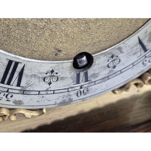 7 - BRACKET CLOCK, late 19th century oak, by Manoah Rhodes and Sons Ltd, Bradford, brass finial pine con... 