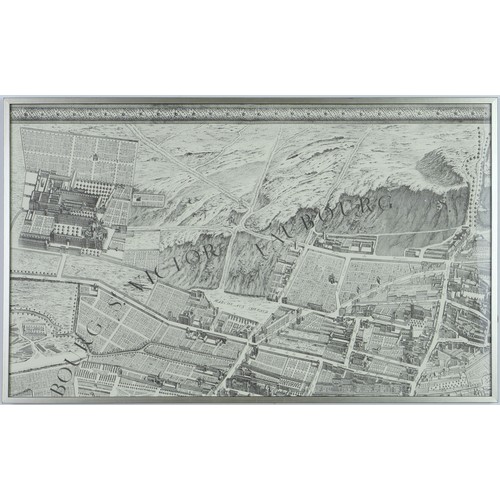 169 - After Claude Lucas & Louis Beretez, “Plan de Paris” 20 Separate panels that form one large map of Pa... 