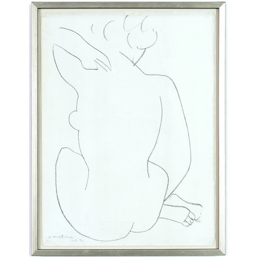 78 - HENRI MATISSE, a pair of nudes signed in the plate,  heliogravures, from the original 1951 edition, ... 